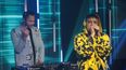DJ Marco Allen en compañía del cantante venezolano Sixto Rein.