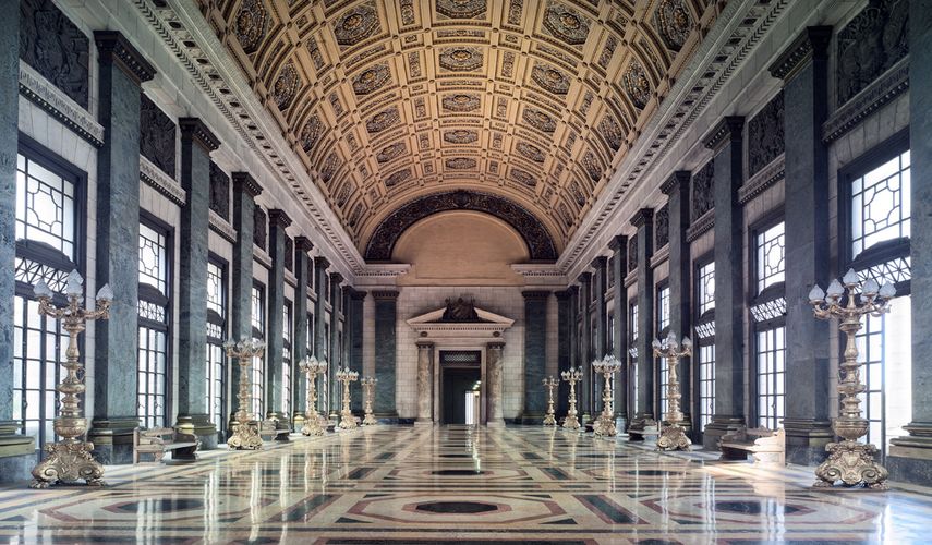 &Eacute;ste es uno de los salones del Capitolio Nacional, en La Habana.