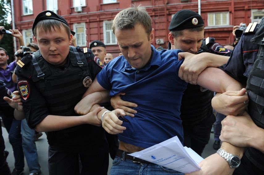 Alexéi Navalni está inhabilitado para presentarse a los comicios por haber sido condenado en un caso de malversación.