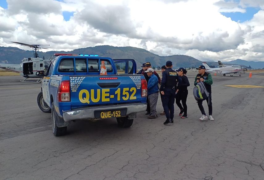 La Policía Nacional de Guatemala desarticula banda de traficantes de personas Los Albuquerque, 18 de diciembre 2025.