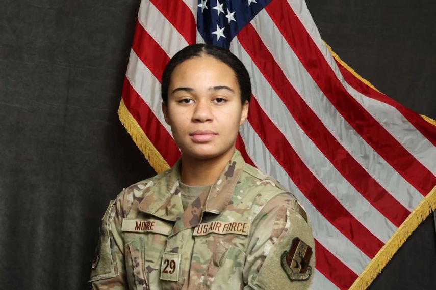Fotografía proporcionada por el Departamento de Seguridad Nacional (DHS) de los Estados Unidos de la aspirante a cadete de la Fuerza Aérea de Estados Unidos, Ava Moore, que falleció en un accidente en moto de agua. Dos ciudadanos venezolanos en situación irregular en Estados Unidos fueron detenidos en Texas, acusados de provocar la muerte de una persona en un accidente con una moto de agua y darse a la fuga, según informaron este miércoles las autoridades.
