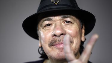 El músico mexicano Carlos Santana posa para Europa Press el 25 de septiembre de 2014.&nbsp;