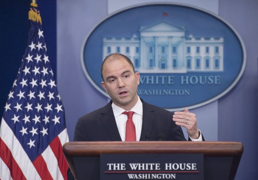 Ben Rhodes, asesor adjunto de Seguridad Nacional del presidente saliente.