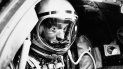 La foto del 5 de mayo de 1961 muestra al astronauta Alan Shepard en su cápsula en Cabo Cañaveral, Florida. Shepard fue el primer estadounidense en volar al espacio. La foto del 5 de mayo de 1961 muestra al astronauta Alan Shepard en su cápsula en Cabo Cañaveral, Florida. Shepard fue el primer estadounidense en volar al espacio.