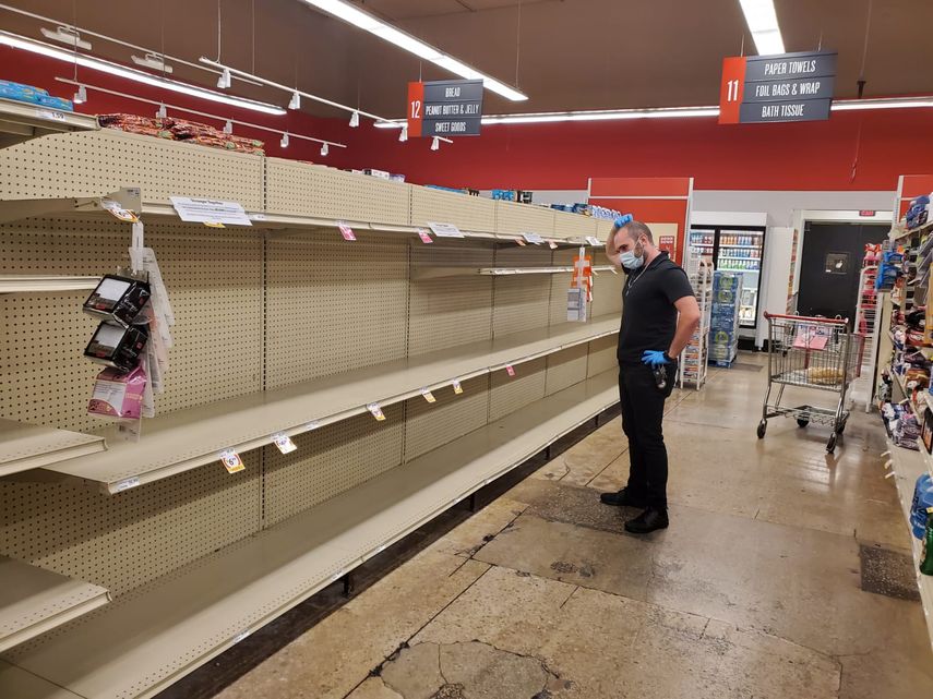 Imagen de un mercado Winne Dixie en el suroeste de Miami.