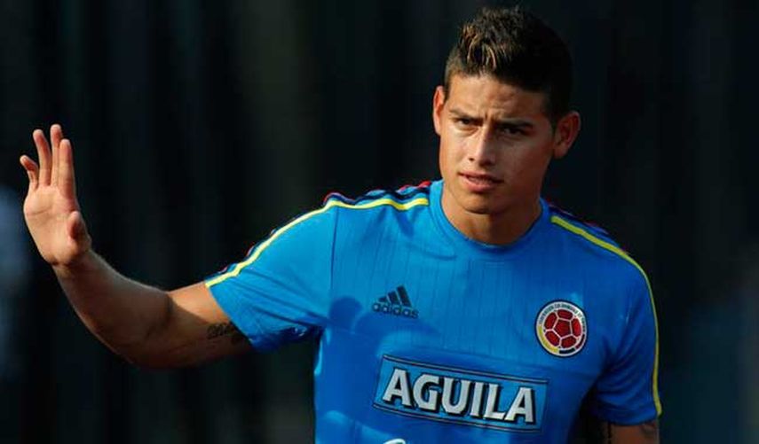 James se lesionó en la gira de su selección por Estados Unidos. (EFE)
