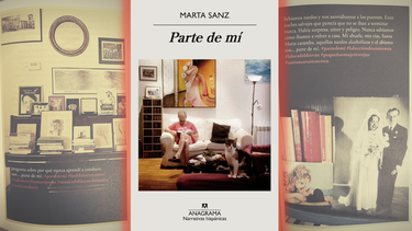 Portada de la novela Parte de mí, de Marta Sanz.&nbsp;
