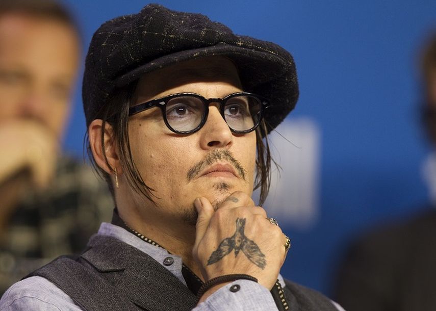 El actor Johnny Depp durante una conferencia de prensa en el Festival Internacional de Cine de Toronto. (REUTERS). 