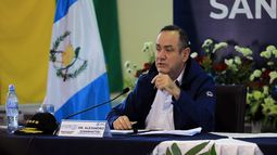 El presidente de Guatemala, Alejandro Giammattei.