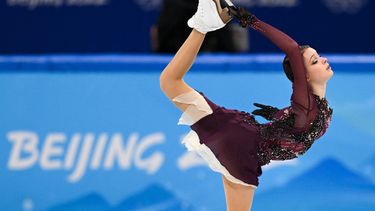 Anna Shcherbakova se alzó como la campeona mundial en patinaje artístico en los Juegos Olímpicos de Invierno de Pekin