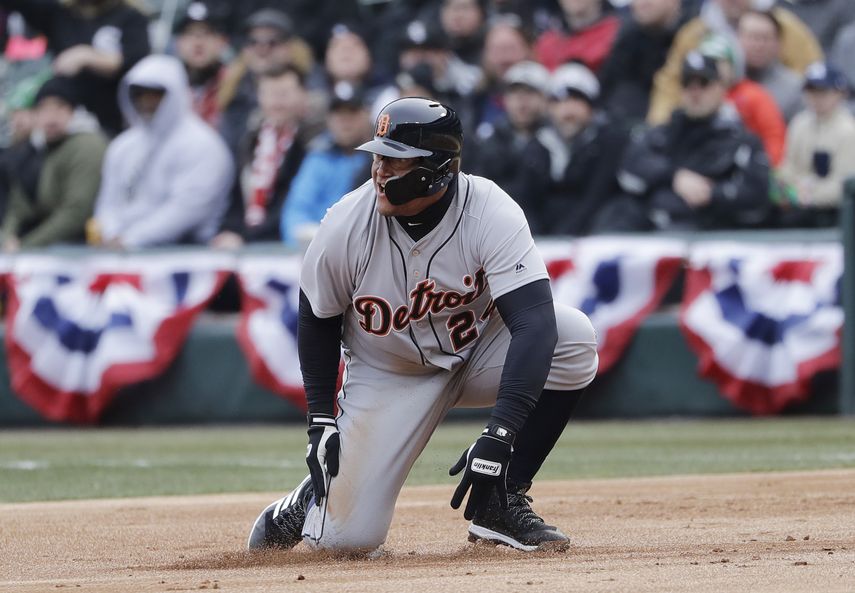 Cabrera está bateando para .318 en sus primeros seis partidos de esta temporada.