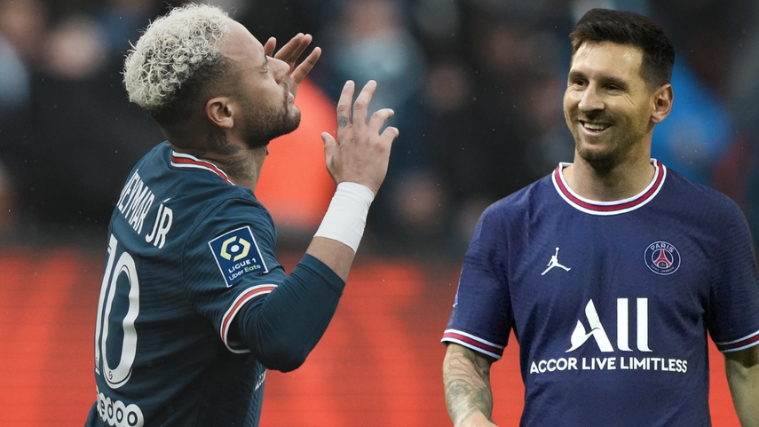 Messi y Neymar deslumbran en goleada en inicio liguero