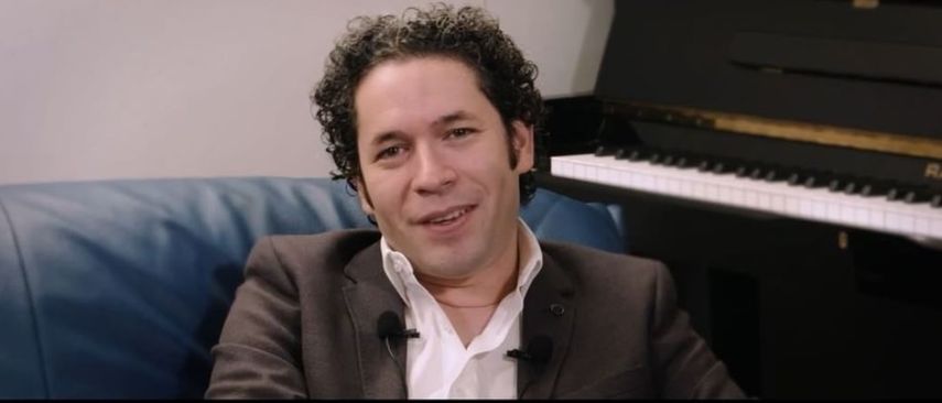 El director de orquesta Gustavo Dudamel.&nbsp;