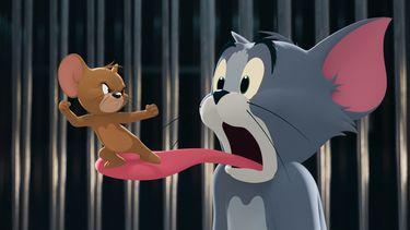 Escena de la película animada Tom & Jerry que Warner Bros. Entertainment estrenará en 2021.