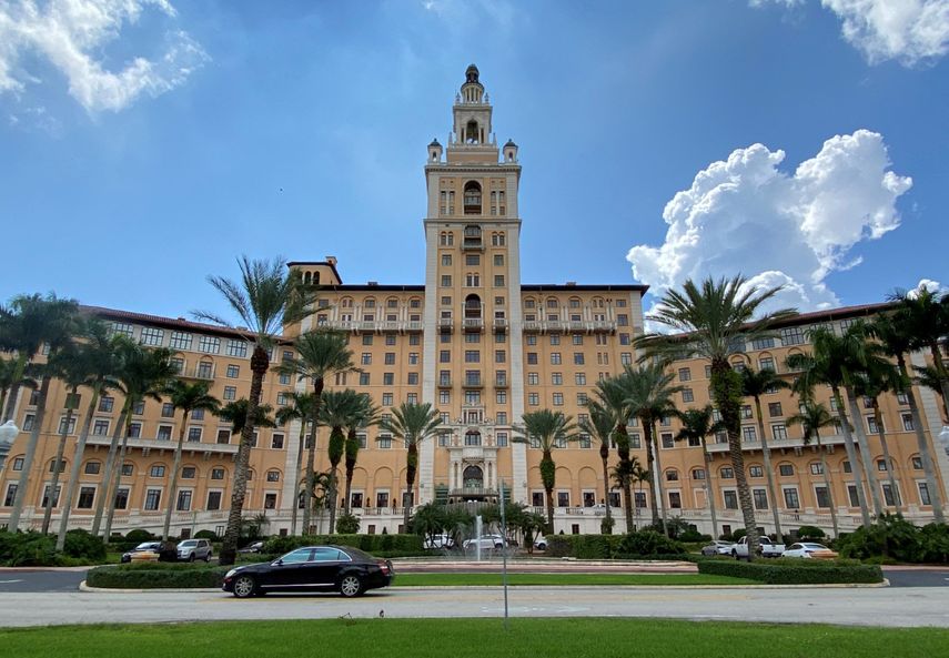 El Hotel Biltmore en Coral Gables.
