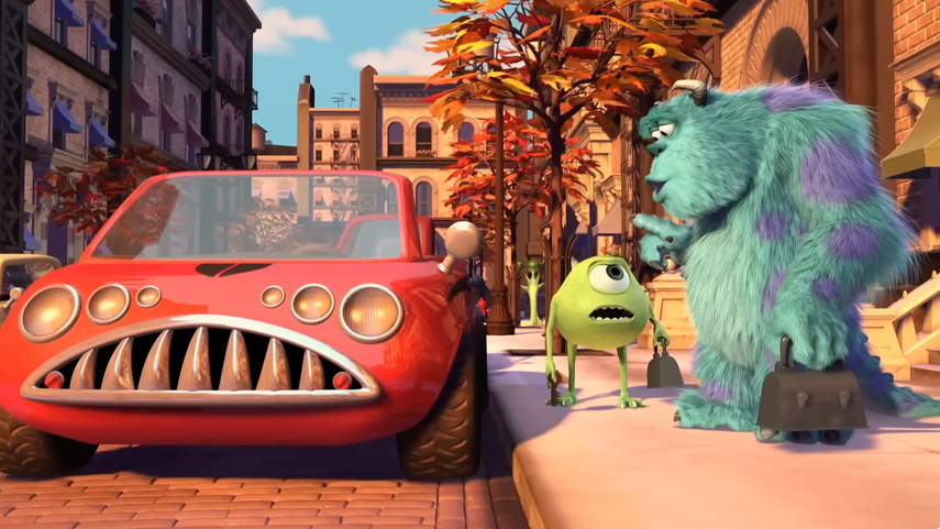 Captura de Pantalla de&nbsp;Monsters Inc. de Pixar