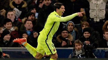 Luis Suárez llegó a cuatro goles en esta edición de la Champions (EFE)