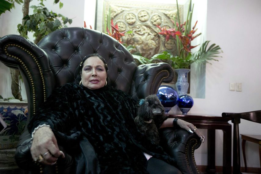 La cantante de música regional mexicana Guillermina Jiménez Flor Silvestre en el Festival Internacional de Cine de Guadalajara en Guadalajara, México, en una fotografía del 11 de marzo de 2015. Artistas rendirán un homenaje póstumo a la intérprete.&nbsp;&nbsp;