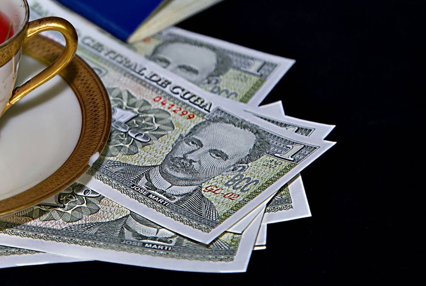 Varios billetes de Cuba con la imagen de José Martí.&nbsp;