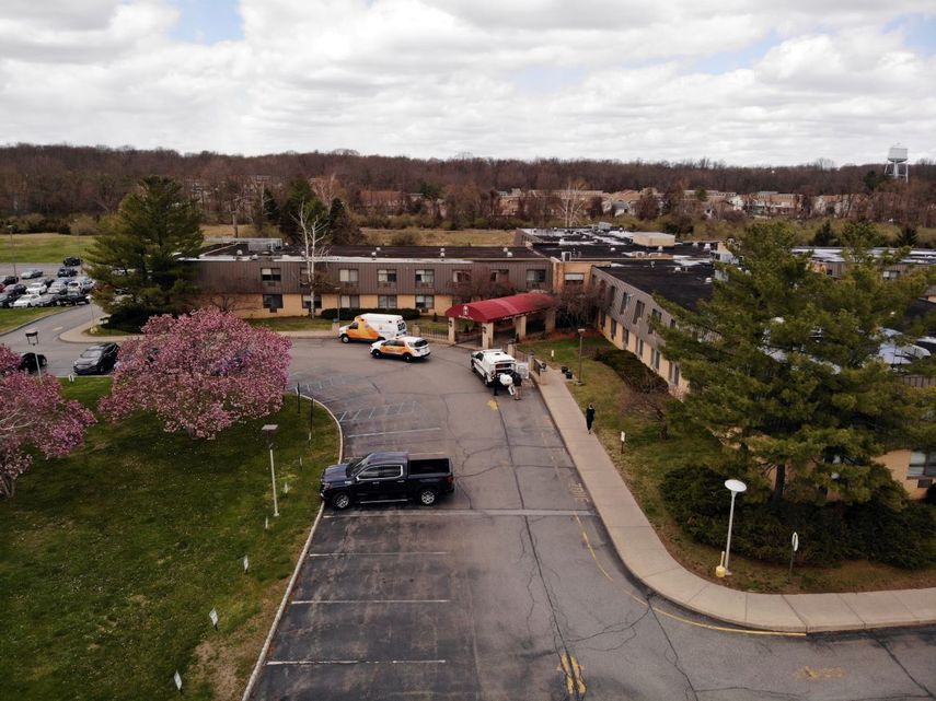 Foto tomada el 16 de abril del 2020 del Andover Subacute and Rehabilitation Center en Andover, Nueva Jersey.&nbsp;