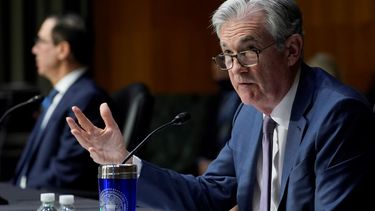El presidente de la Reserva Federal, Jerome Powell.