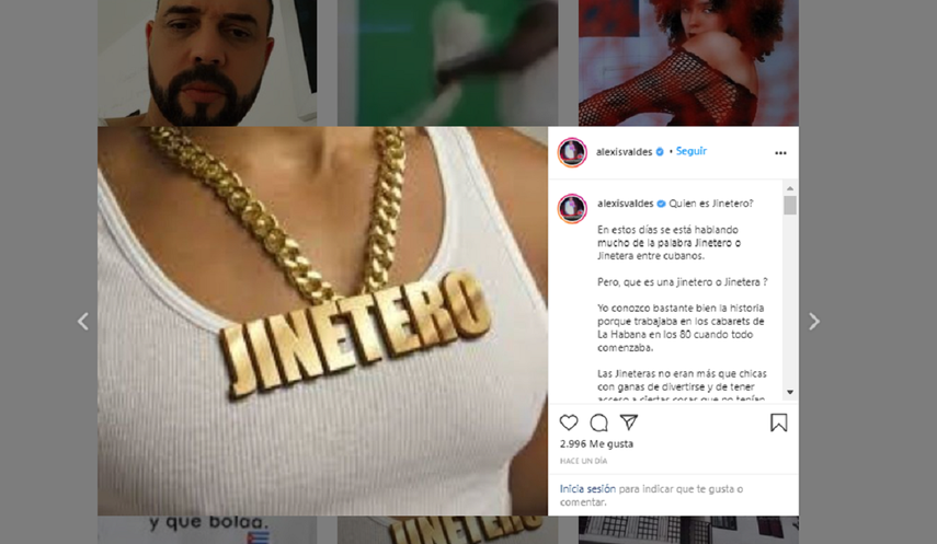 En su cuenta de Instagram el humorista Alexis Valdés fija posición ante los ataques contra el rapero&nbsp; Yotuel Romero.&nbsp;