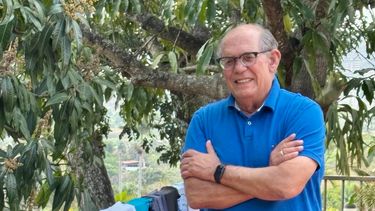 El exdiputado Omar González, durante su cautiverio en la Embajada de Argentina en Caracas, asediada por el régimen de Maduro