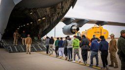 Inmigrantes ilegales en Estados Unidos son deportados a Venezuela en uno de los 75 vuelos realizados hasta la fecha.&nbsp;