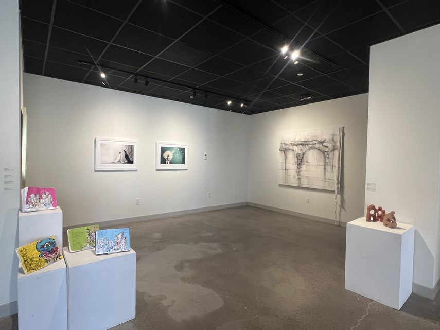 Exposición La mujer y sus causas en el &nbsp;Instituto Cultural de México en Miami.
