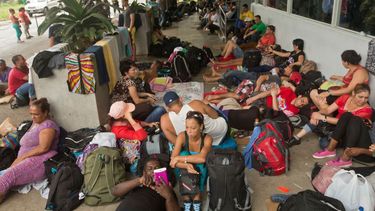 Cubanos varados en Centroamérica.