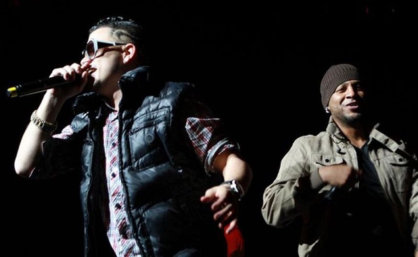 El dúo puertorriqueño de reguetón Jowell y Randy. (EFE)