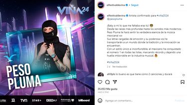 El Festival de Viña del Mar publicó la lista de artistas invitados para 2024.