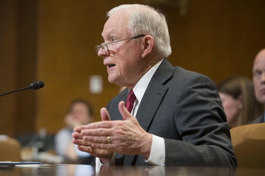 Jeff Sessions,&nbsp;fiscal general de los Estados Unidos.
