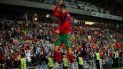 Cristiano Ronaldo celebra uno de los tres goles marcados en el triunfo de Portugal sobre Luxemburgo Cristiano Ronaldo celebra uno de los tres goles marcados en el triunfo de Portugal sobre Luxemburgo