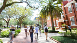 El campus de la Universidad de Florida