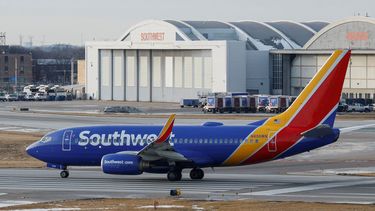 Una aeronave de la compañía Southwest.
