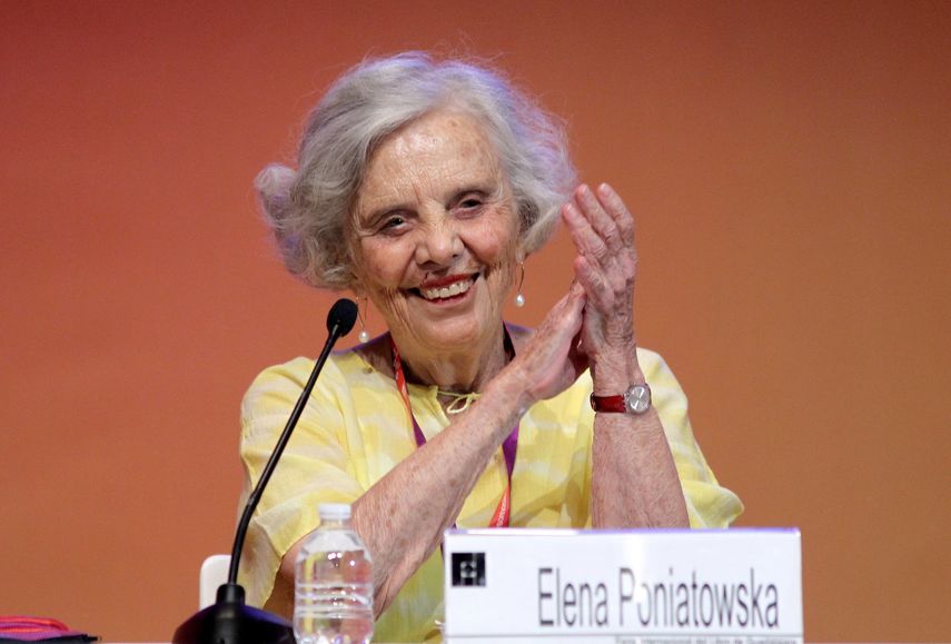 La escritora mexicana&nbsp;Elena Poniatowska.