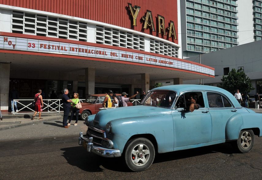 El Yara, uno de los espacios que proyecta las cintas que se presentan en el&nbsp;Festival Internacional de Nuevo CineLatinoamericano.&nbsp;
