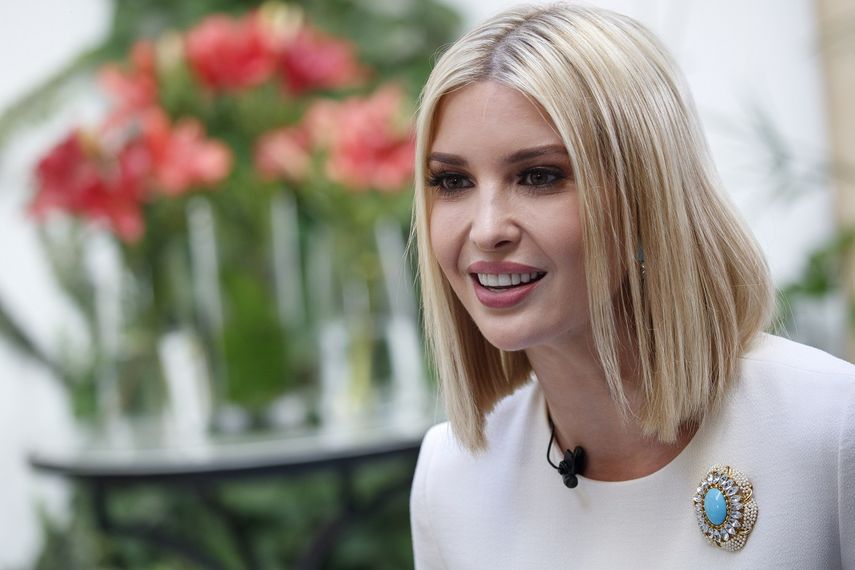 Ivanka Trump, hija y asesora del presidente de Estados Unidos, Donald Trump, durante una entrevista con The Associated Press, el 8 de noviembre de 2019, en Rabat, Marruecos.&nbsp;
