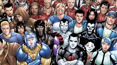 Bloodshot y el resto de personajes de Valiant C&oacute;mics.&nbsp;