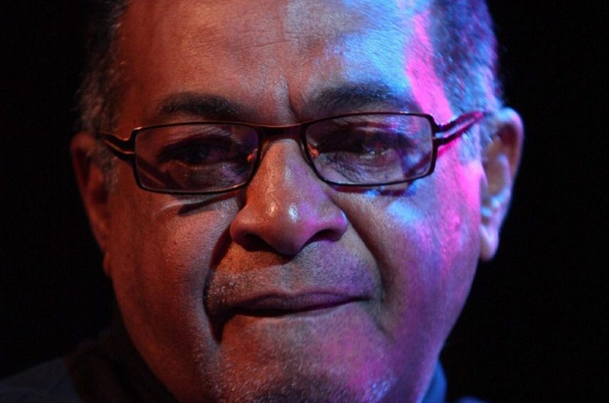 Fotografía tomada en mayo de 2008 en la que se registró al pianista y arreglista César Pupy Pedroso, director de la banda Pupy y los que Son Son, quien fue galardonado por su trayectoria y aportes a la cultura de Cuba. (EFE)