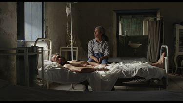 Escena de la cinta cubana Santa y Andrés.