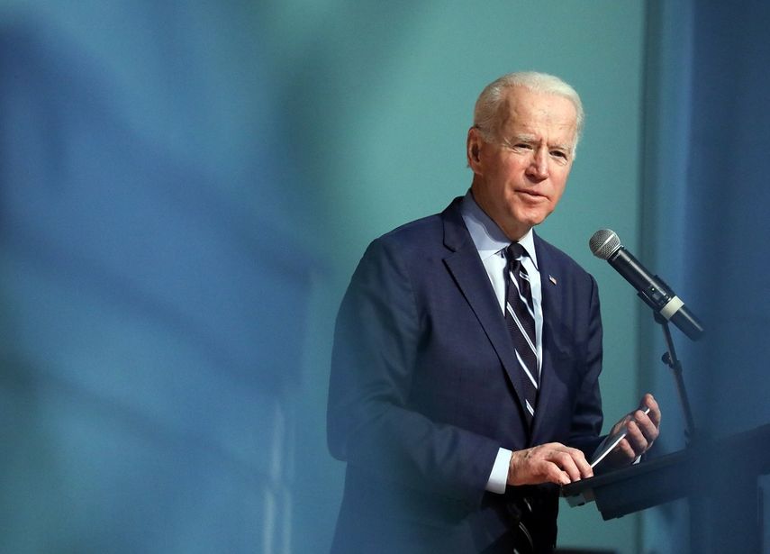 El exvicepresidente y aspirante dem&oacute;crata a la Casa Blanca Joe Biden.