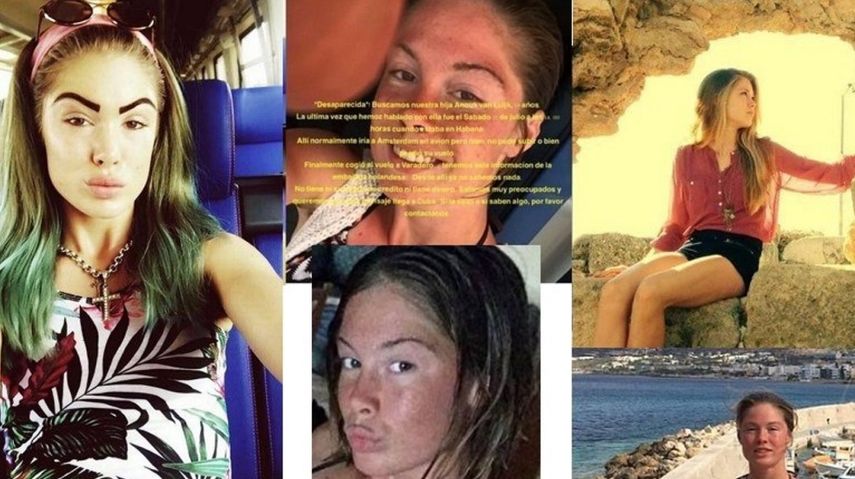 En las redes sociales circularon varias fotografías de la joven de&nbsp;19 años Anouk van Luijk&nbsp;y numerosas peticiones de ayuda para dar con su paradero.