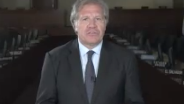 almagro desconoce la constituyente y acusa a maduro de una masacre