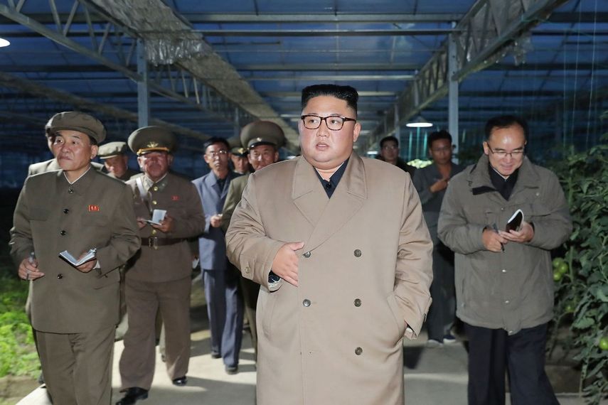 El l&iacute;der de&nbsp;Corea del Norte, Kim Jong Un
