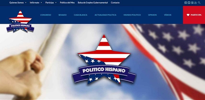 El primero en unirse al portal fue el comisionado de Puerto Rico en el Congreso, Pedro Pierluisi ( CORTESÍA.politicohispano.jdevcloud.com)