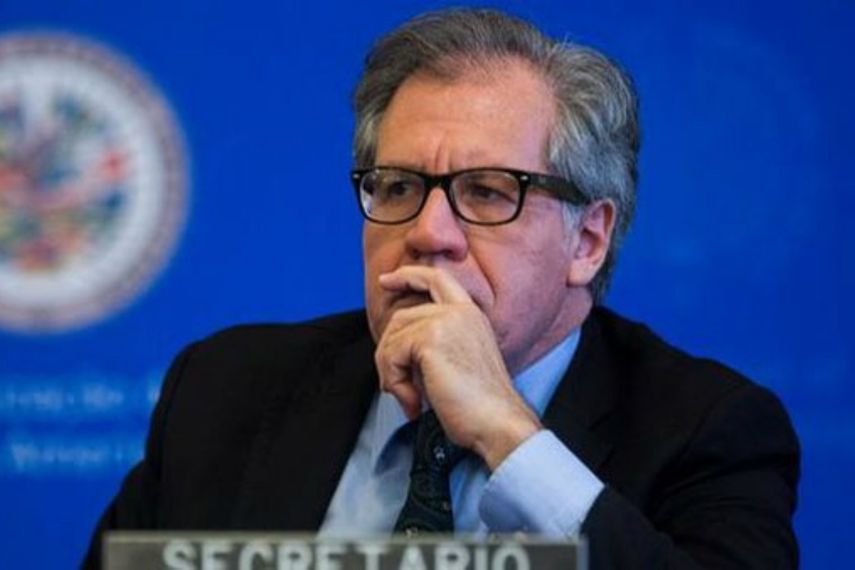 Almagro, invocó este martes la aplicación de la Carta Democrática a Venezuela, luego de presentar un informe de 132 páginas sobre la situación del país suramericano (ARCHIVO)