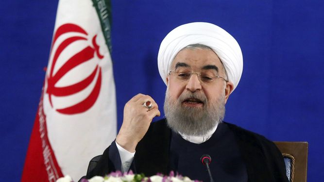 El presidente iraní, Hasan Rohaní.&nbsp;