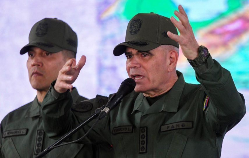El ministro de Defensa de Venezuela, Vladimir Padrino López.